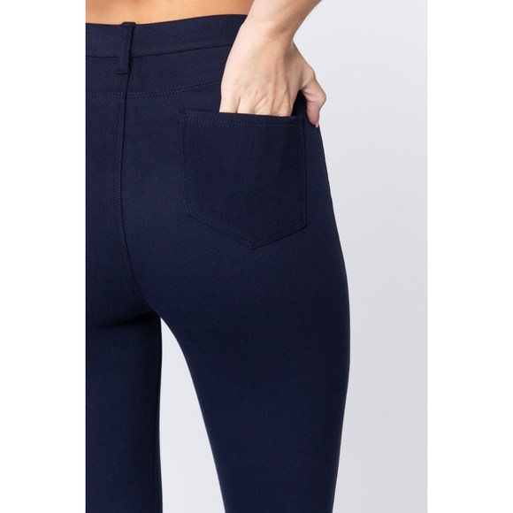 Knit Twill Jeggings - Picture 4 of 8